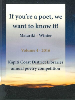 cover image of If you're a poet, we want to know it, volume 4